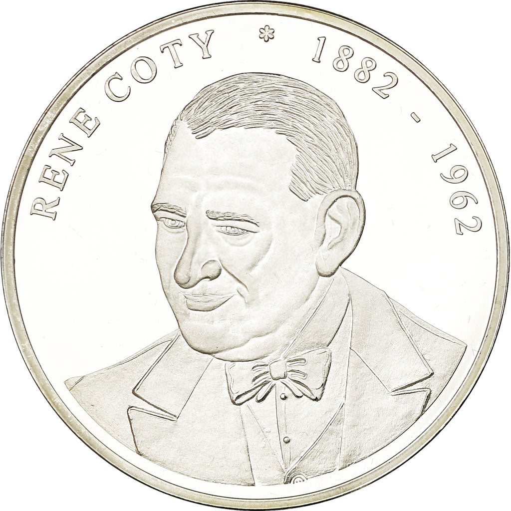 Frankrijk, Medaille, Les Présidents de la République, René Coty, UNC