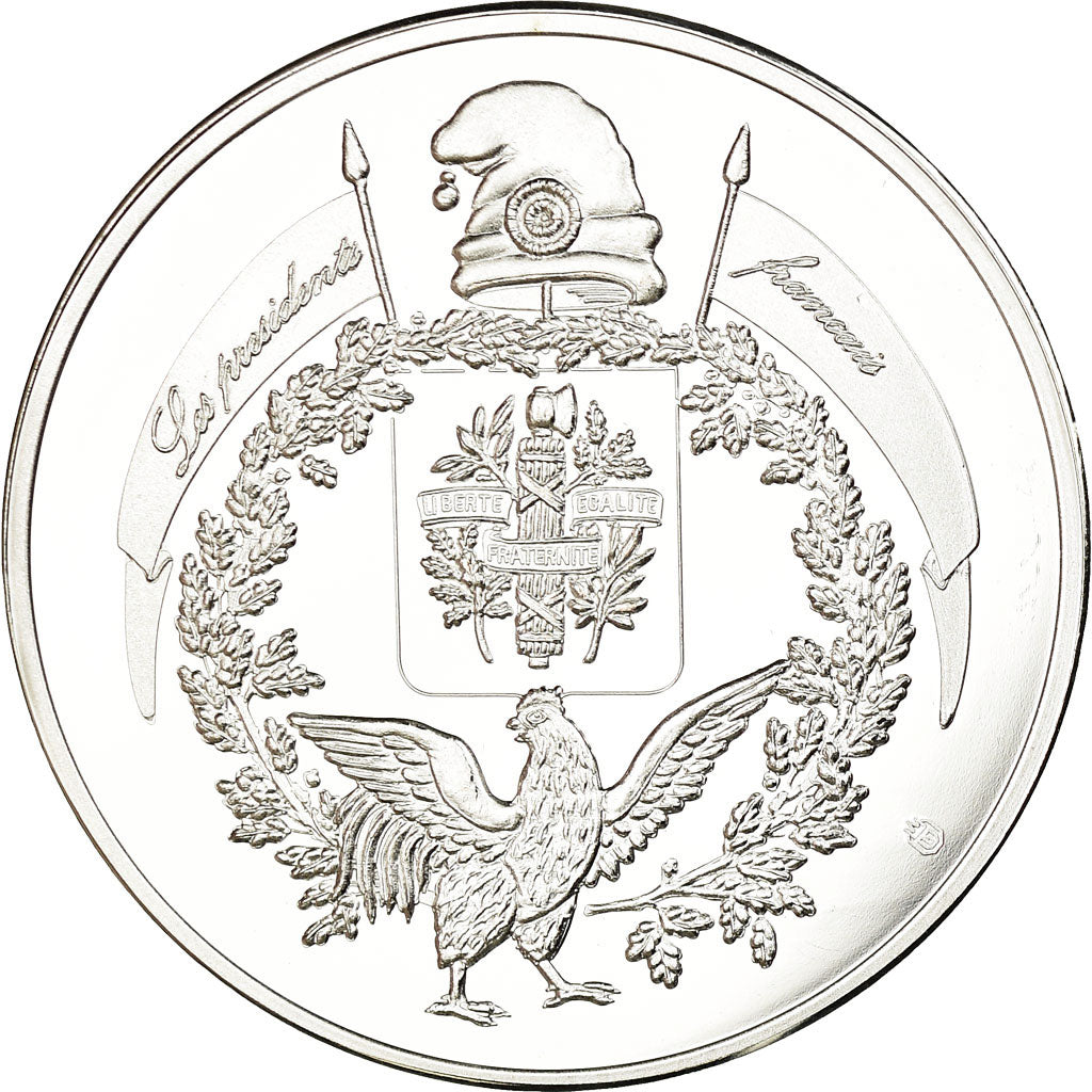 Frankrijk, Medaille, Les Présidents de la République, René Coty, UNC