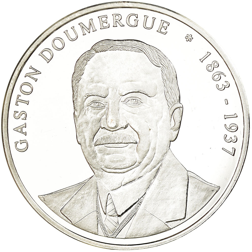 France, Medal, Les Présidents de la République, Gaston Doumergue, MS(64)