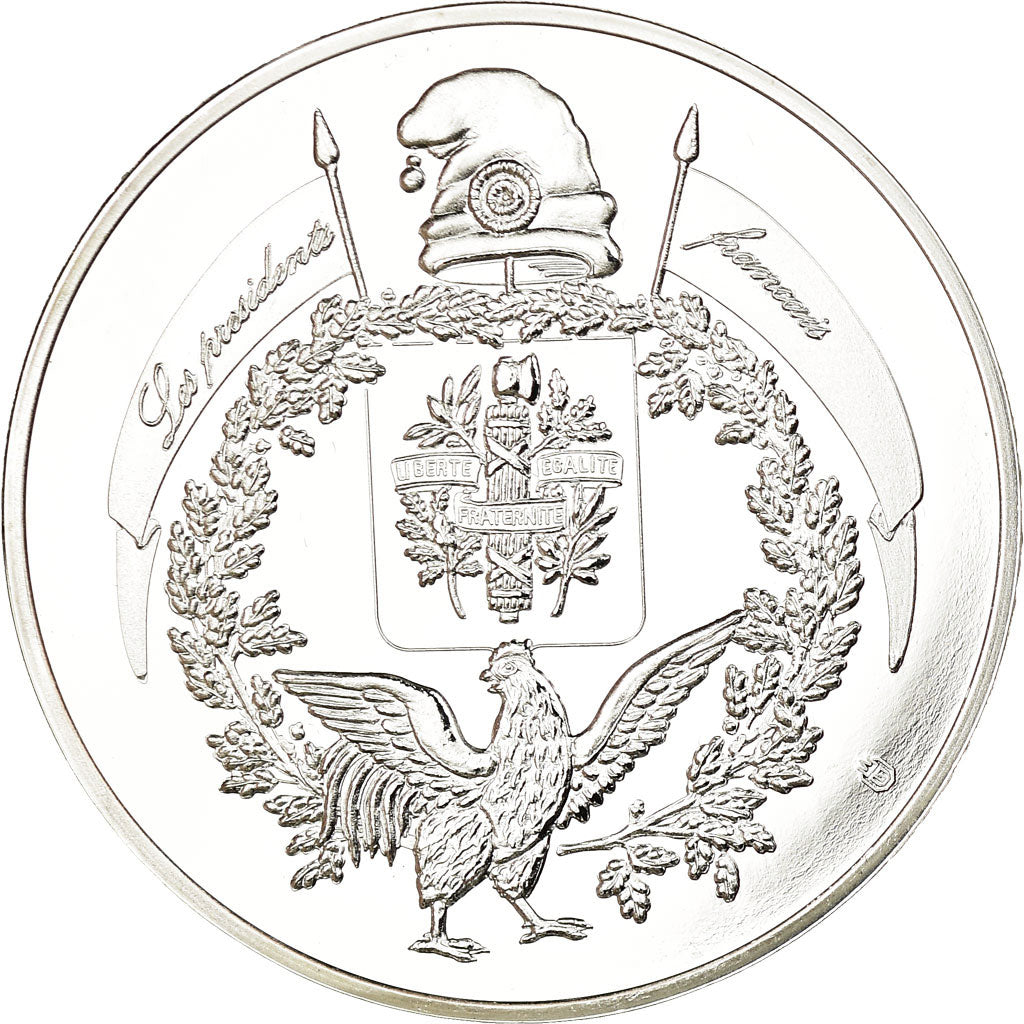 Francia, medalla, Les Présidents de la République, Albert Lebrun, SC+, Copper