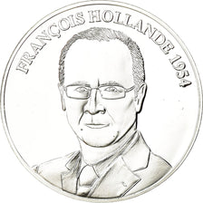 Francja, Medal, Les Présidents de la République, François Hollande, Undated