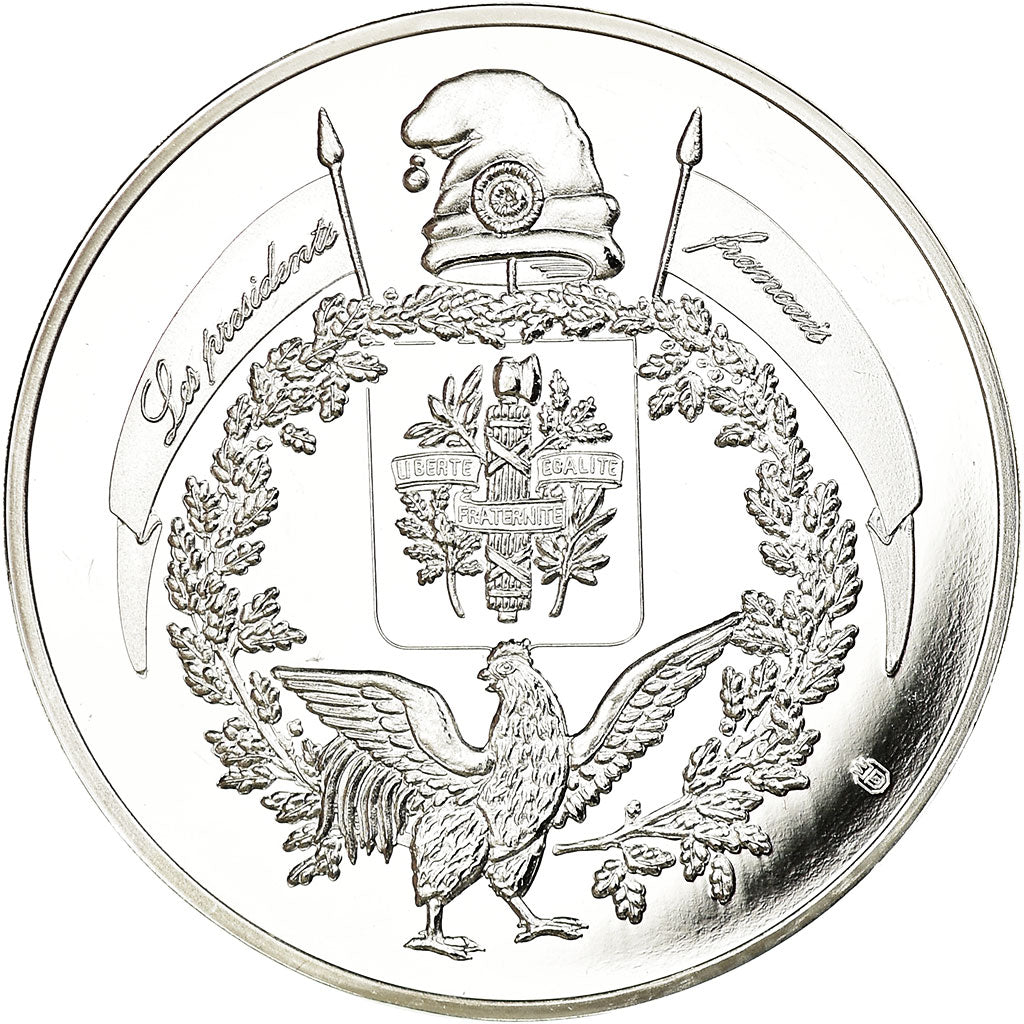 Francja, Medal, Les Présidents de la République, François Hollande, Undated