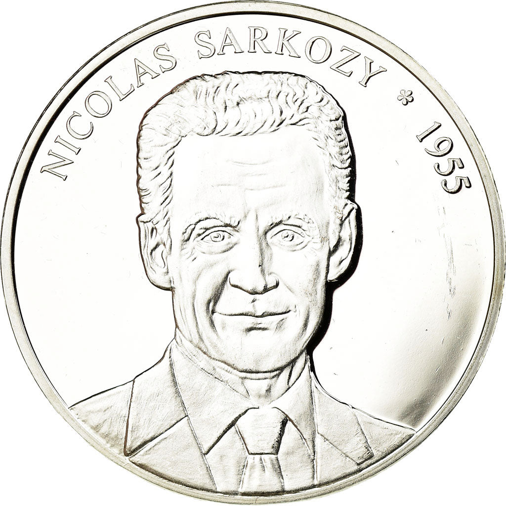 Frankrijk, Medaille, Les Présidents de la République, Nicolas Sarkozy, UNC