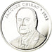 França, Medal, Les Présidents de la République, Jacques Chirac, MS(64), Prata