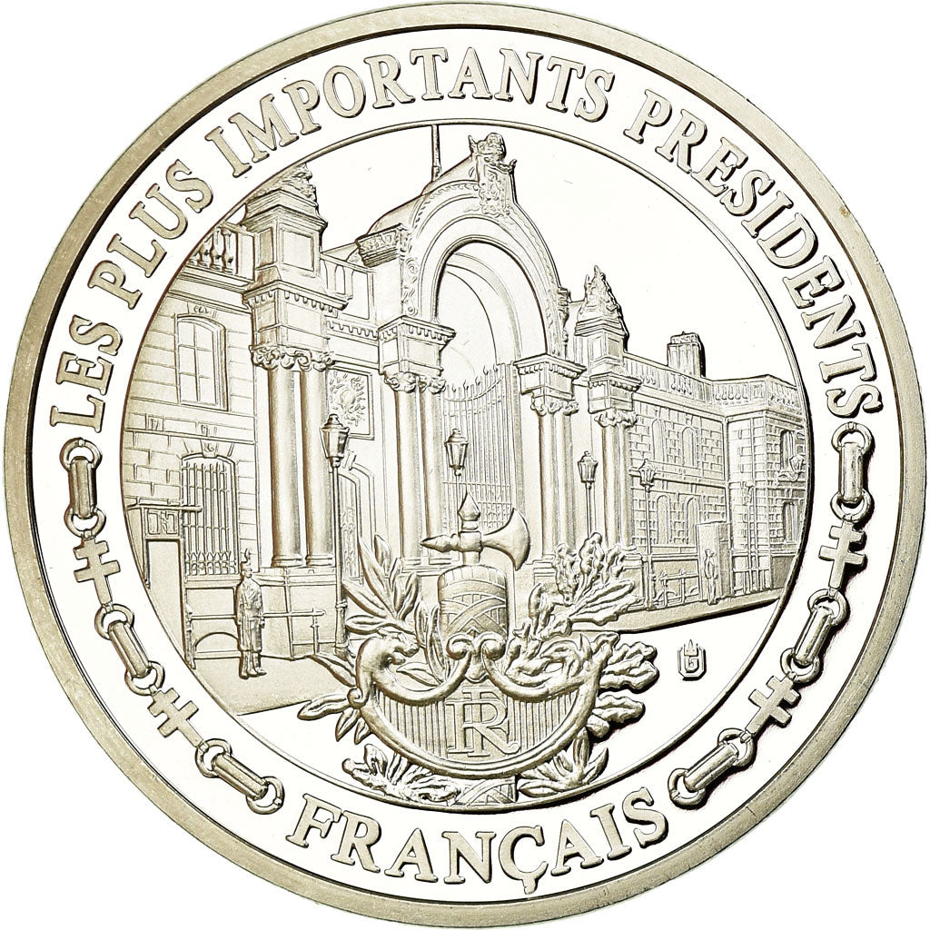 Frankrijk, Medaille, Les Présidents de la République, René Coty, FDC