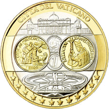 Vatican, Medal, Euro, Europa, MS(64), Silver