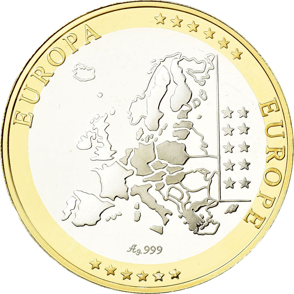 Monaco, Medal, L'Europe, Monaco, MS(64), Silver