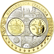 Italy, Medal, Euro, Europa, MS(64), Silver