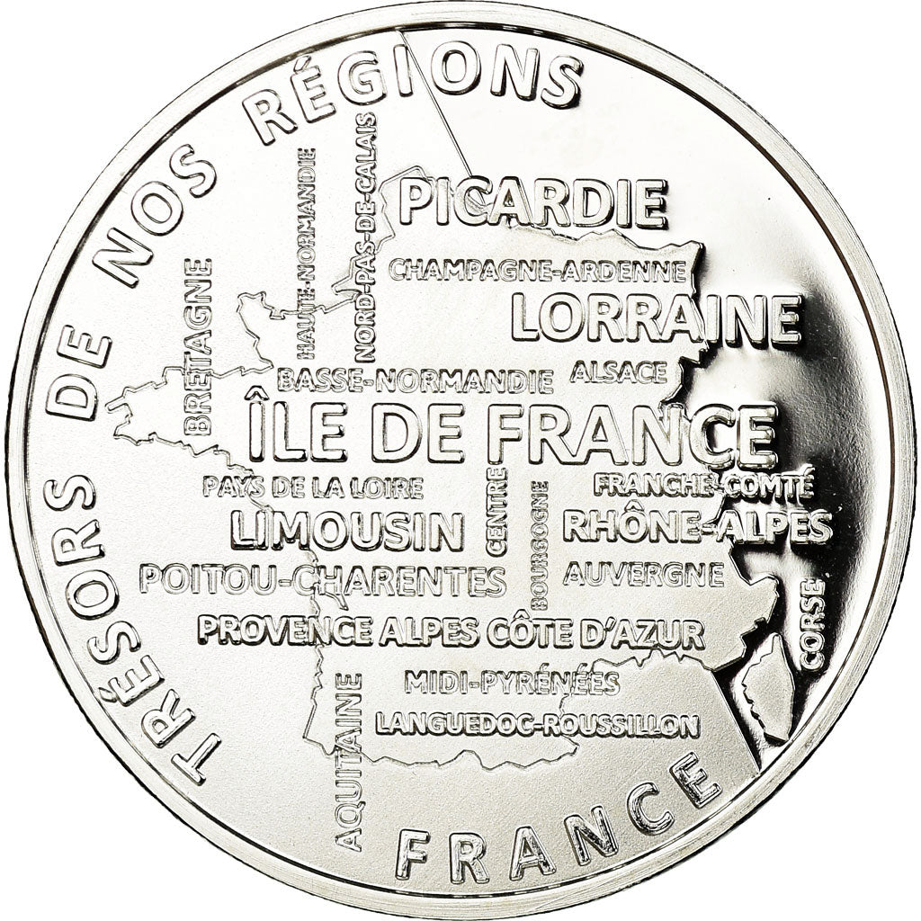France, Medal, Nos Régions, Aquitaine, MS(65-70), Silver