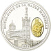 France, Médaille, Provence, Notre-Dame de la Garde Marseille, 2014, FDC, Argent