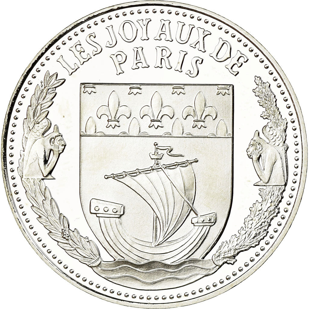 France, Medal, Les Joyaux de Paris, Palais de l'Elysée, 2014, MS(65-70), Silver