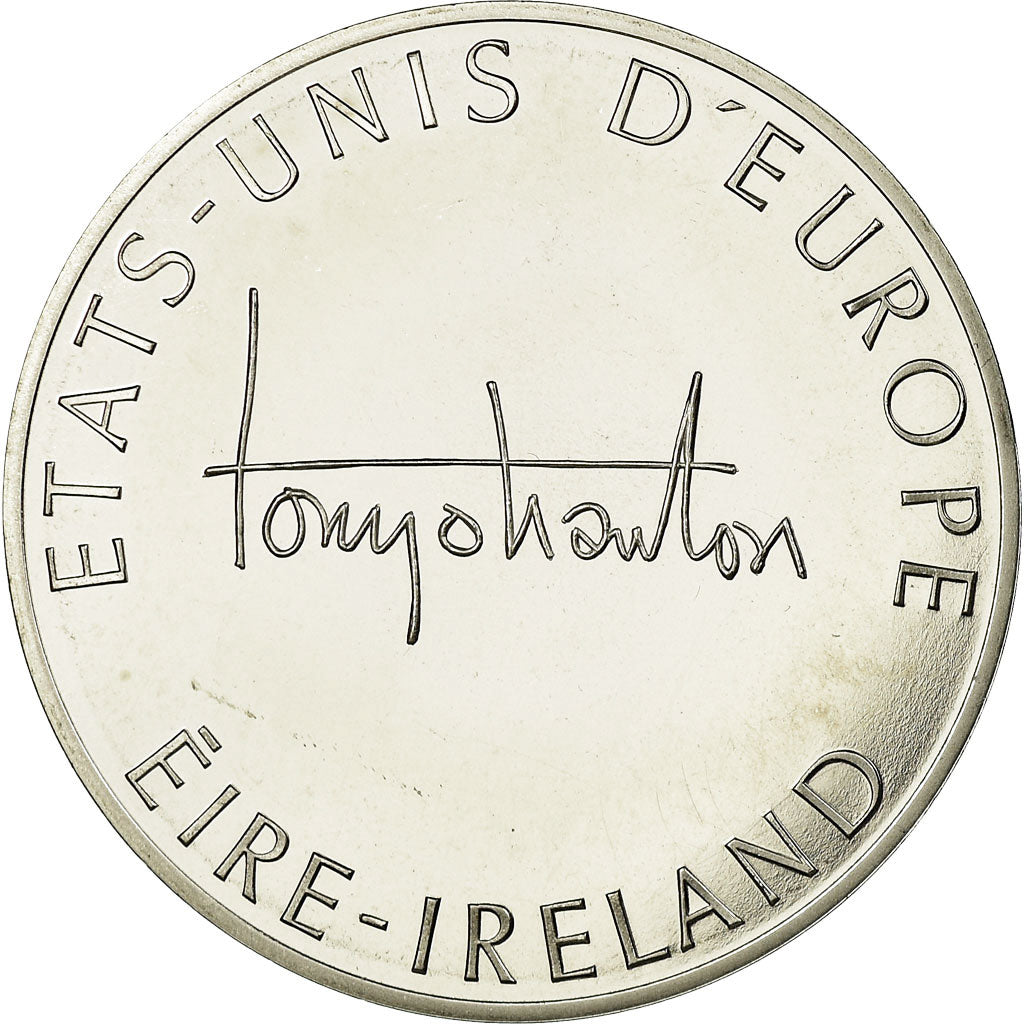 Ireland - Eire, Medal, Etats-Unis d'Europe, MS(65-70), Silvered bronze