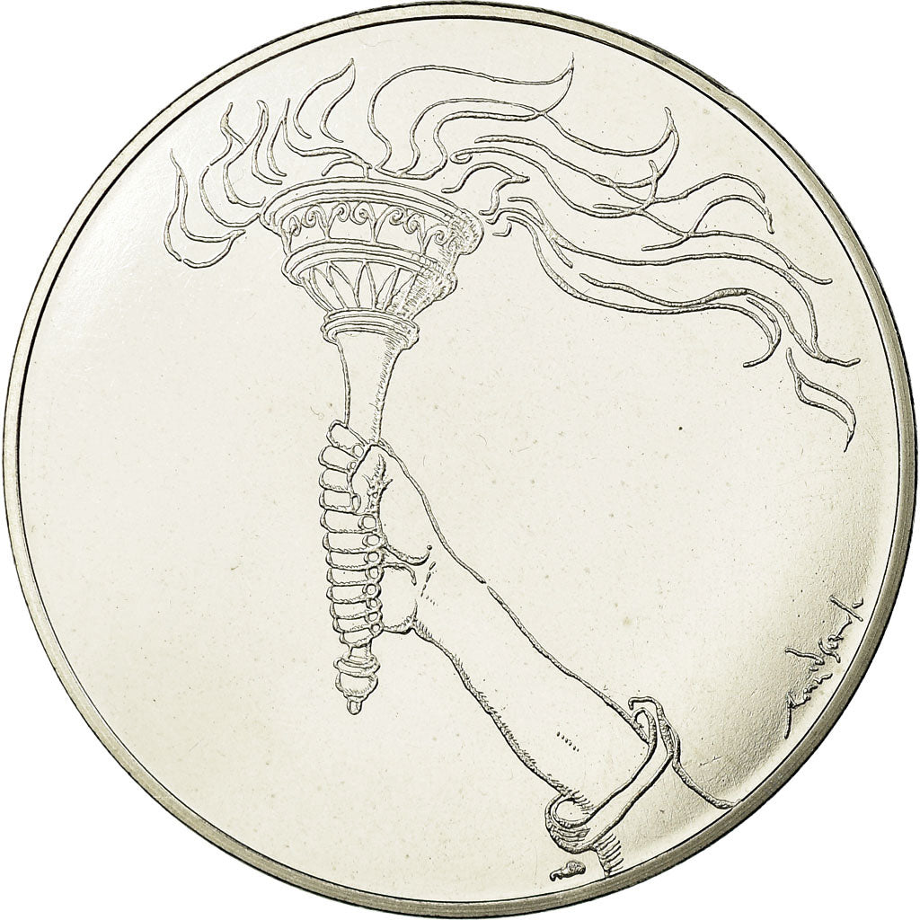 United Kingdom , Medal, Etats-Unis d'Europe, MS(65-70), Silvered bronze