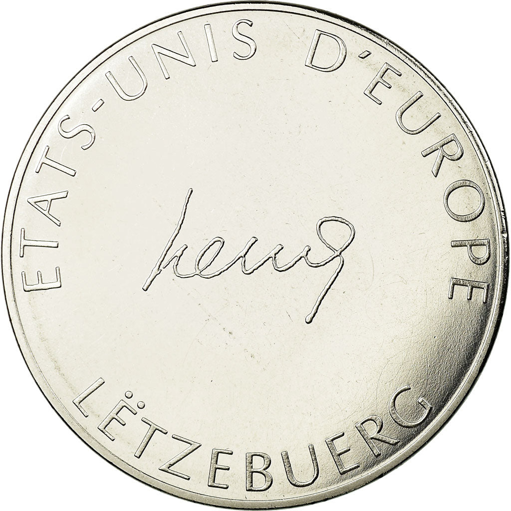 Luxemburgo, Medal, Etats-Unis d'Europe, MS(65-70), Bronze Prateado