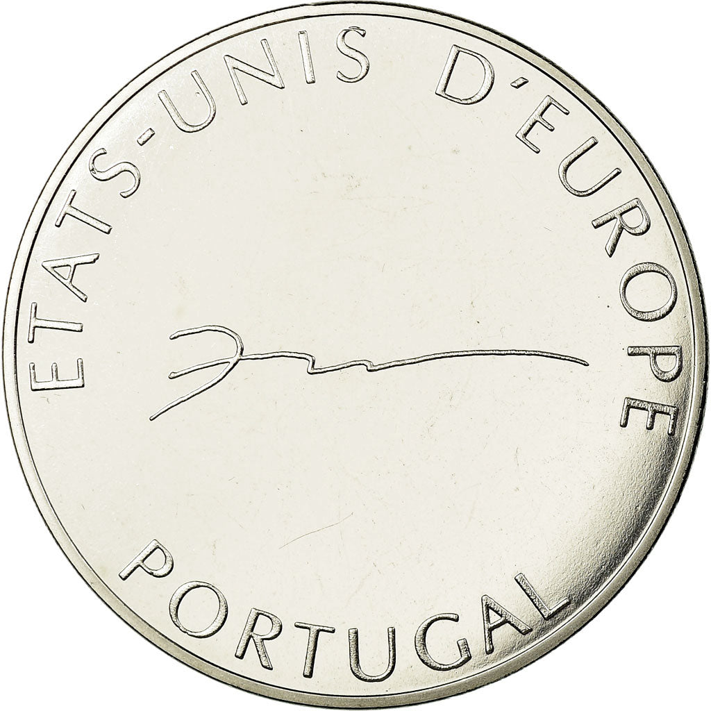 Portugal, Medal, Etats-Unis d'Europe, MS(65-70), Silvered bronze