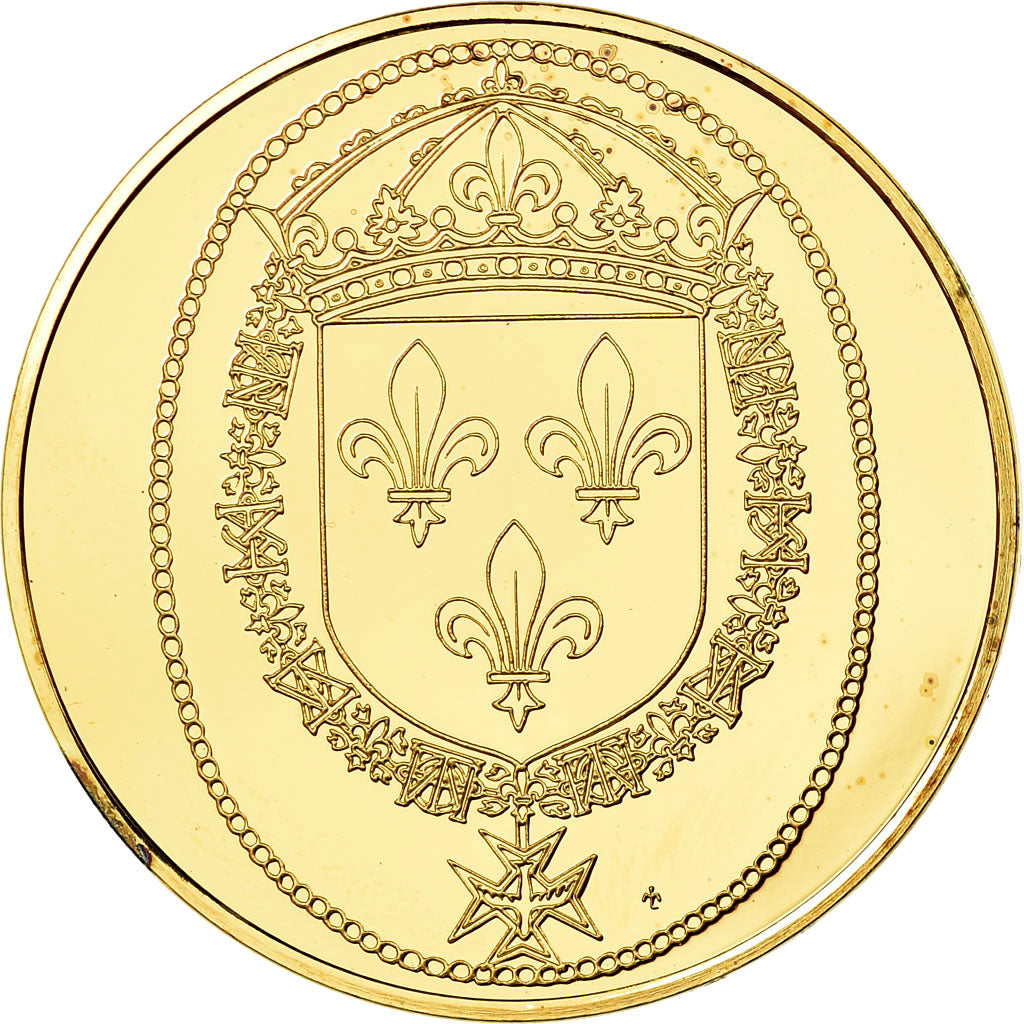 Frankreich, Medaille, Les Rois de France, Henri III, History, STGL, Vermeil