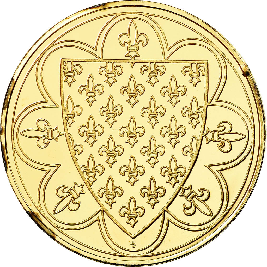 Frankreich, Medaille, Les Rois de France, Philippe VI, History, STGL, Vermeil