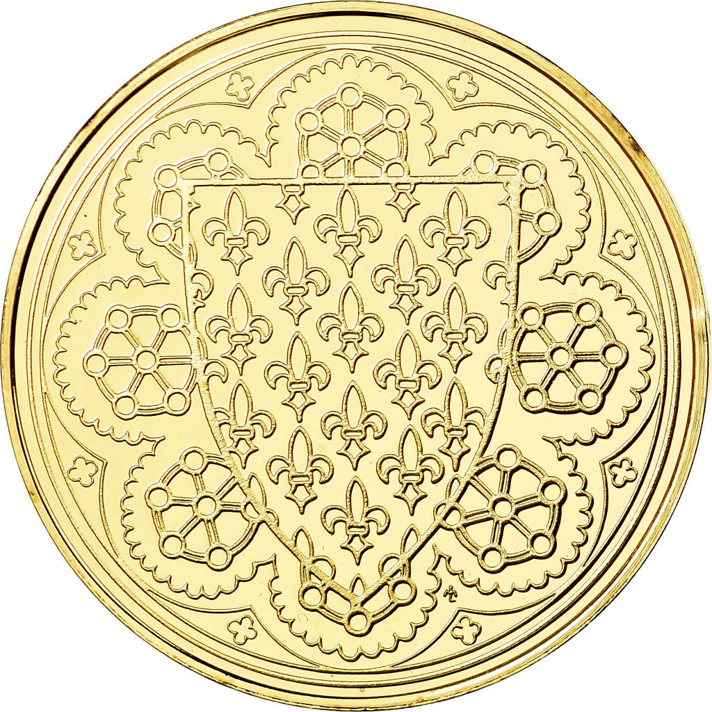 França, Medal, Les Rois de France, Philippe V, História, MS(65-70), Vermeil