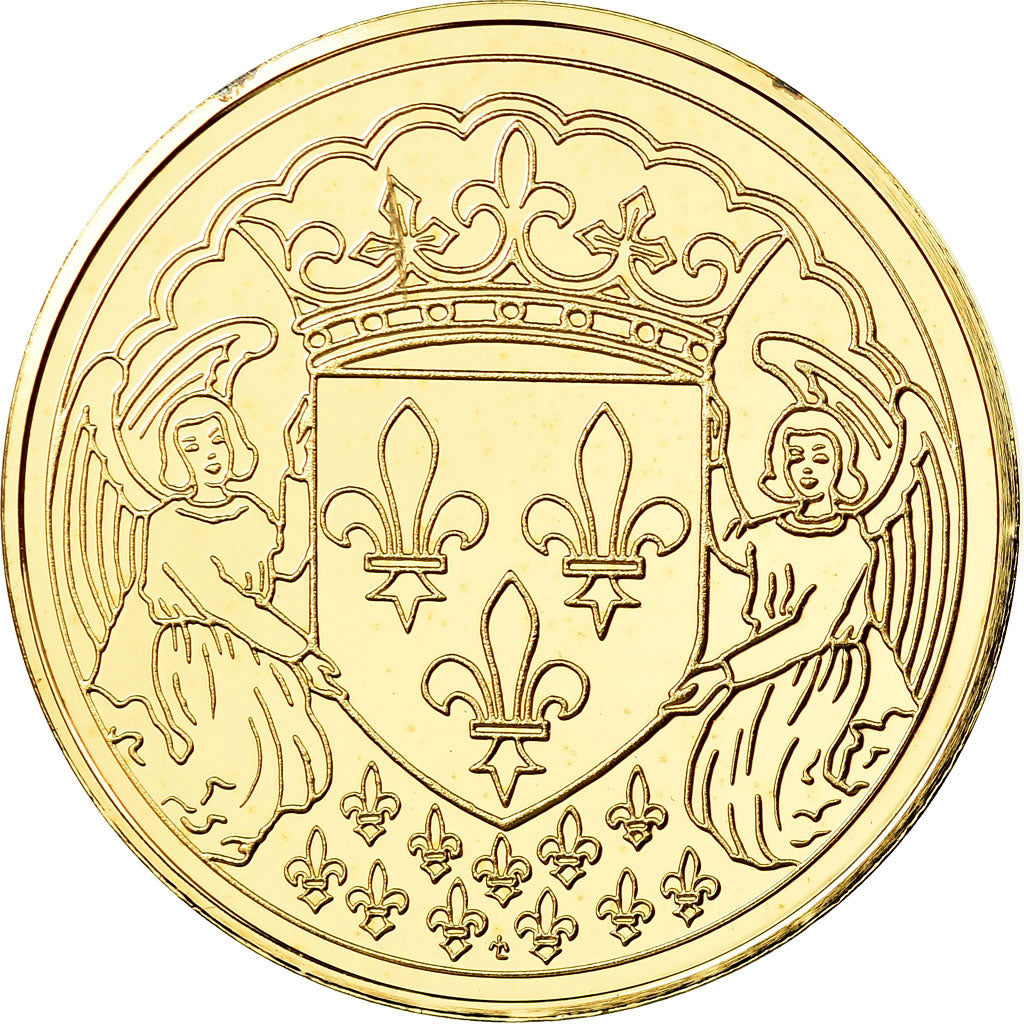 France, Médaille, Les Rois de France, Charles VIII, History, FDC, Vermeil