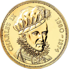 Frankrijk, Medaille, Les Rois de France, Charles IX, History, FDC, Vermeil