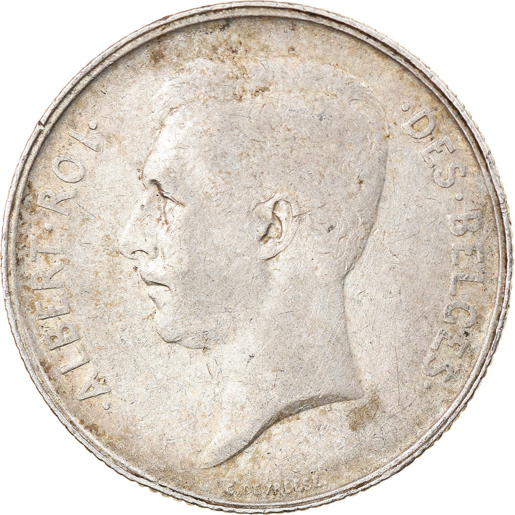 Coin, Belgium, 2 Francs, 2 Frank, 1910, VF(30-35), Silver, KM:74