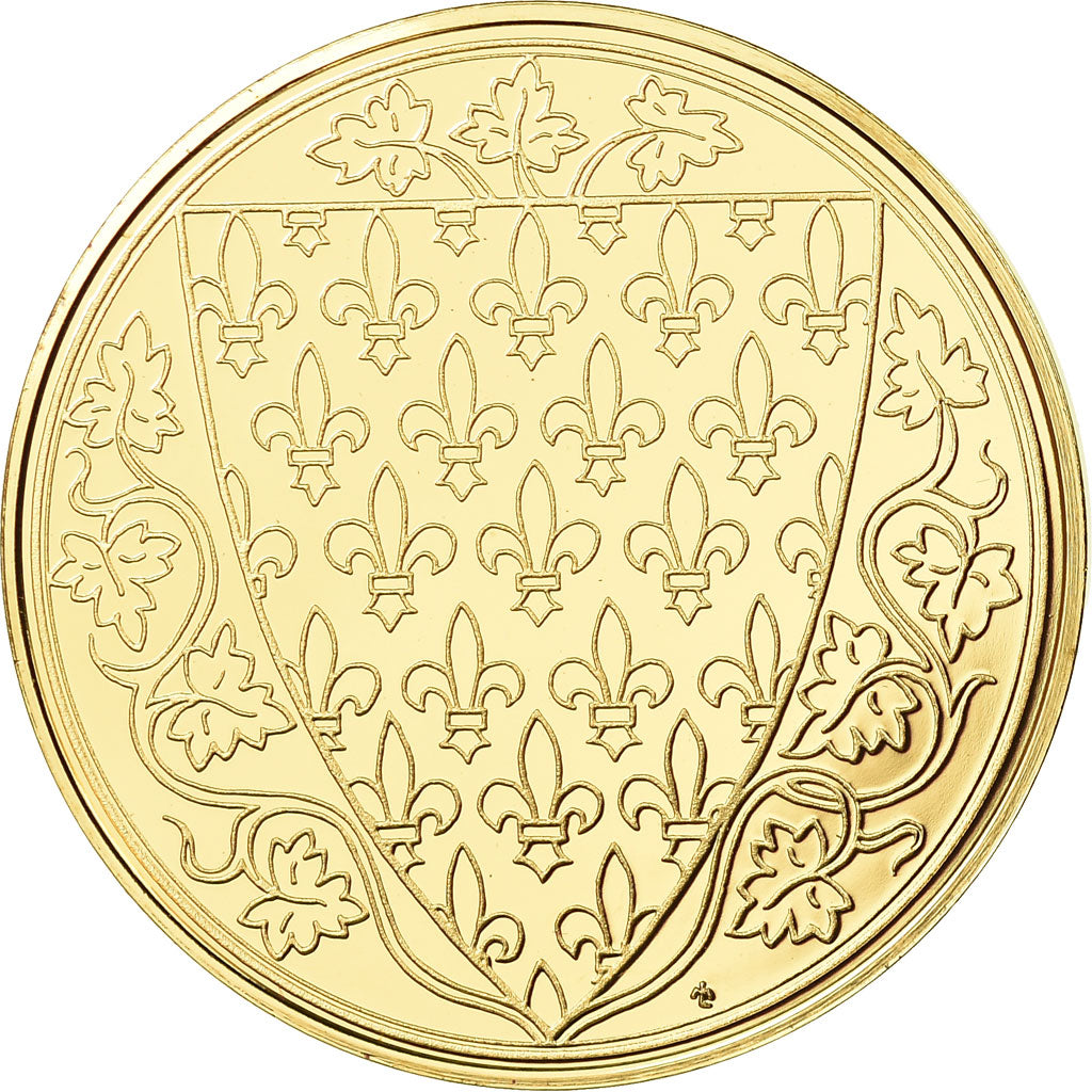 Frankrijk, Medaille, Les Rois de France, Philippe III, History, FDC, Vermeil