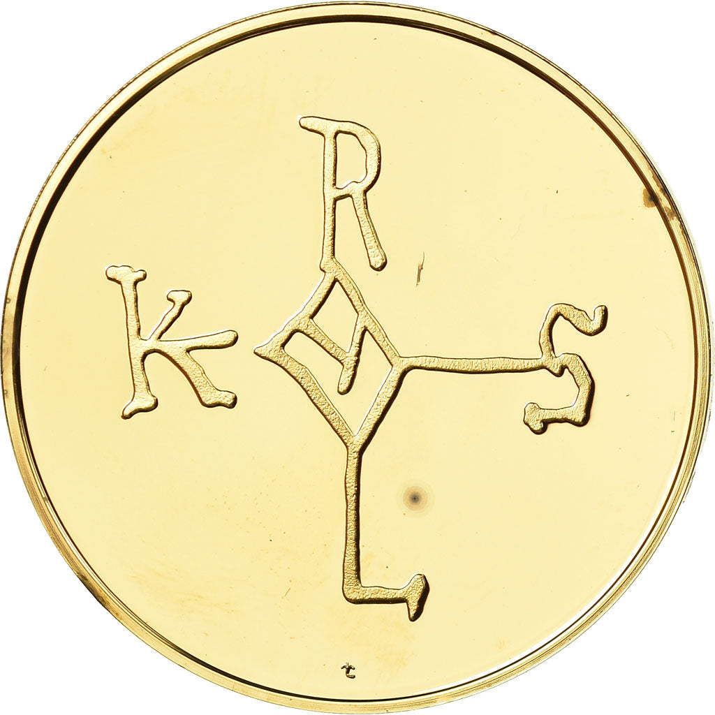 France, Médaille, Les Rois de France, Charlemagne, History, FDC, Vermeil