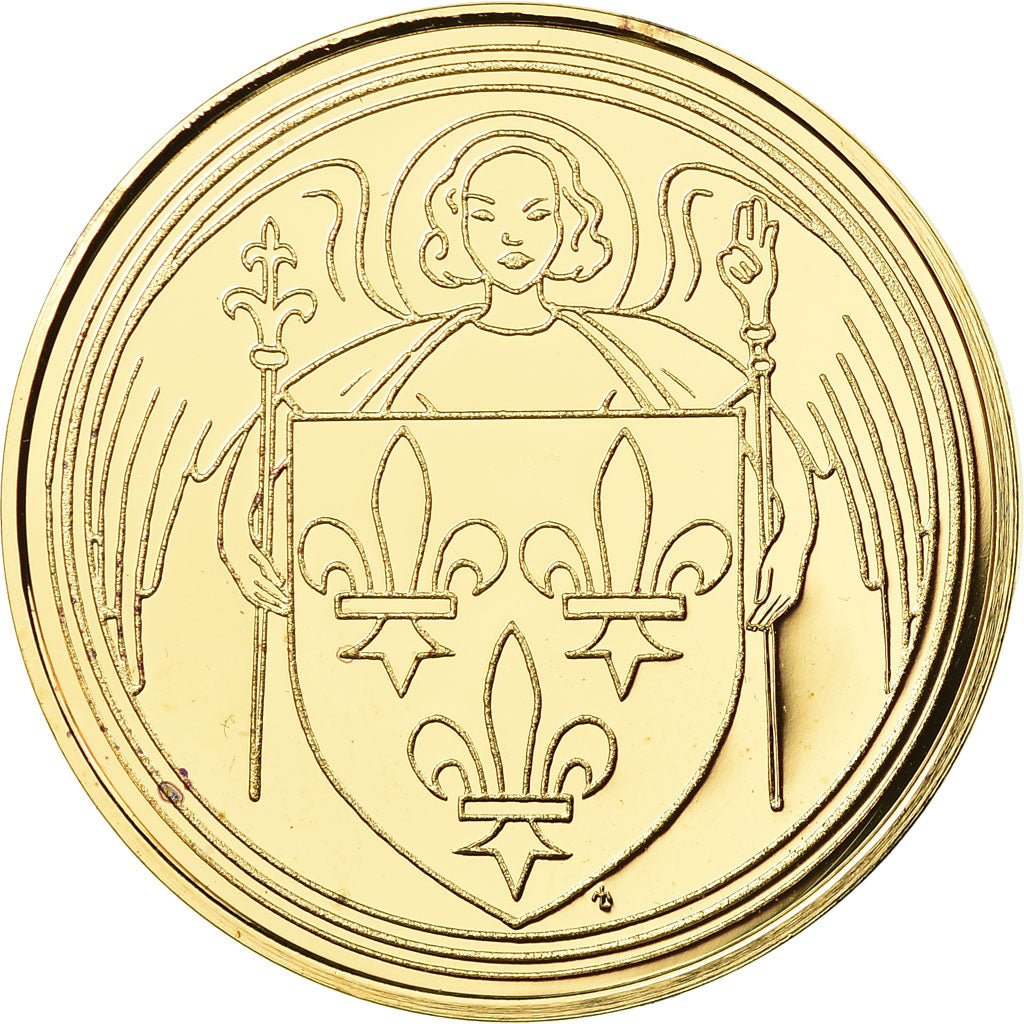 France, Médaille, Les Rois de France, Charles VI, History, FDC, Vermeil