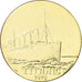 France, Medal, Les Grands Transatlantiques, Titanic, C. Gondard, MS(65-70), Gilt