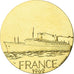 Francja, Medal, Compagnie Générale Transatlantique, France, C. Gondard