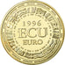 France, Medal, Ecu Europa, 1996, MS(65-70), Copper-Nickel Gilt