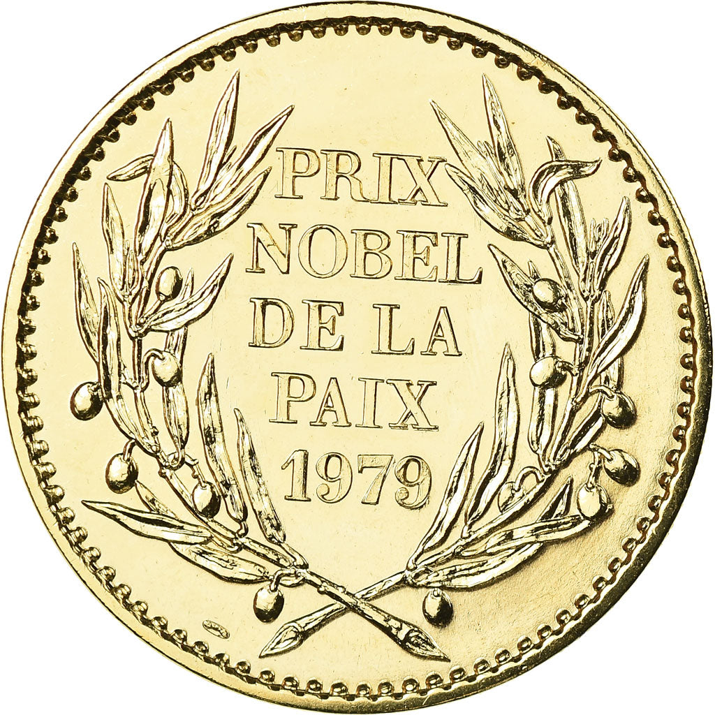 França, Medal, Mère Thérésa, Prix Nobel de la Paix 1979, MS(65-70)