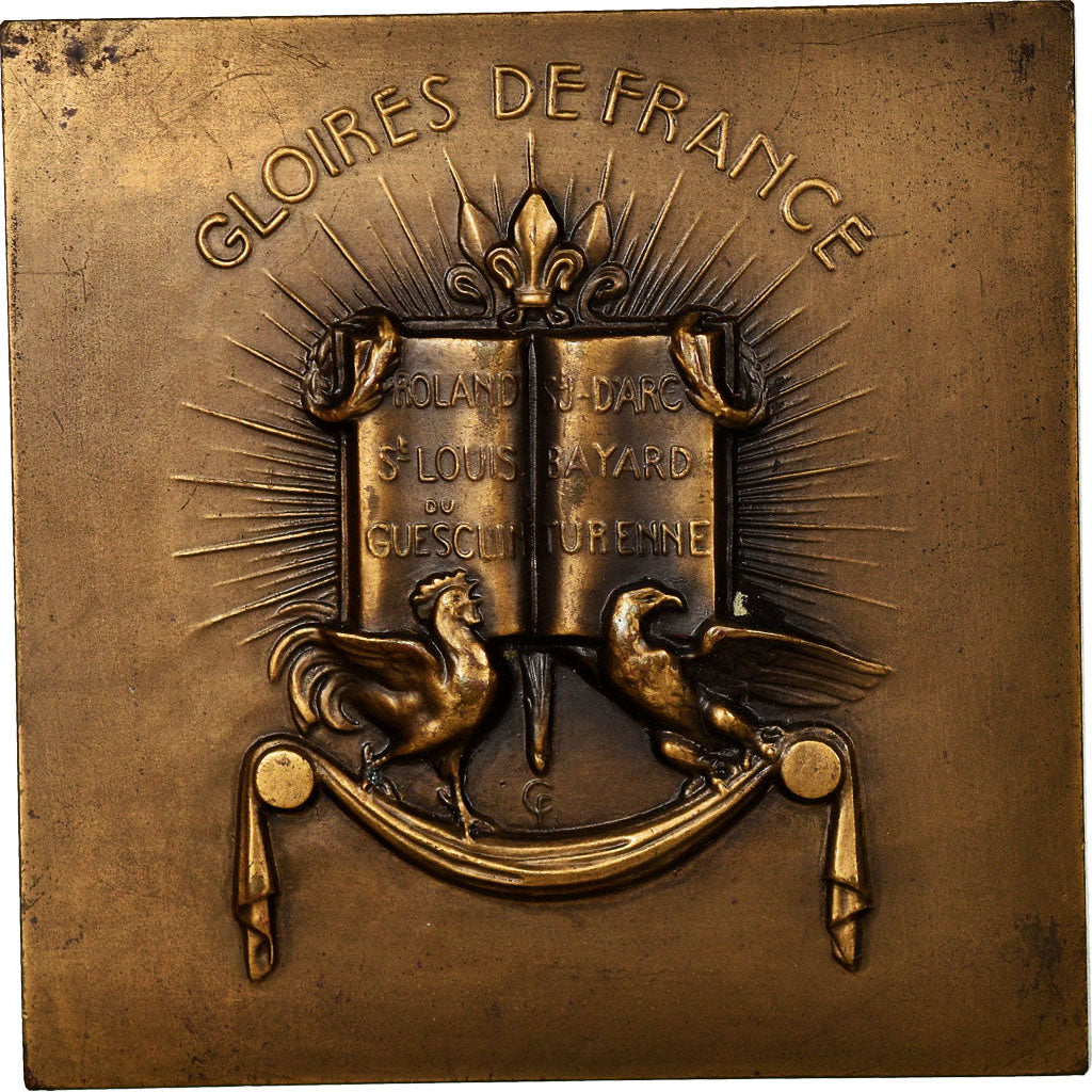 France, Médaille, Jeanne d'Arc, Les Gloires de France, History, Clemencin, SUP