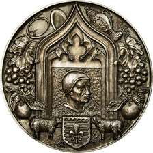 France, Medal, Conseil Général du Cher, 1968, MS(64), Silver
