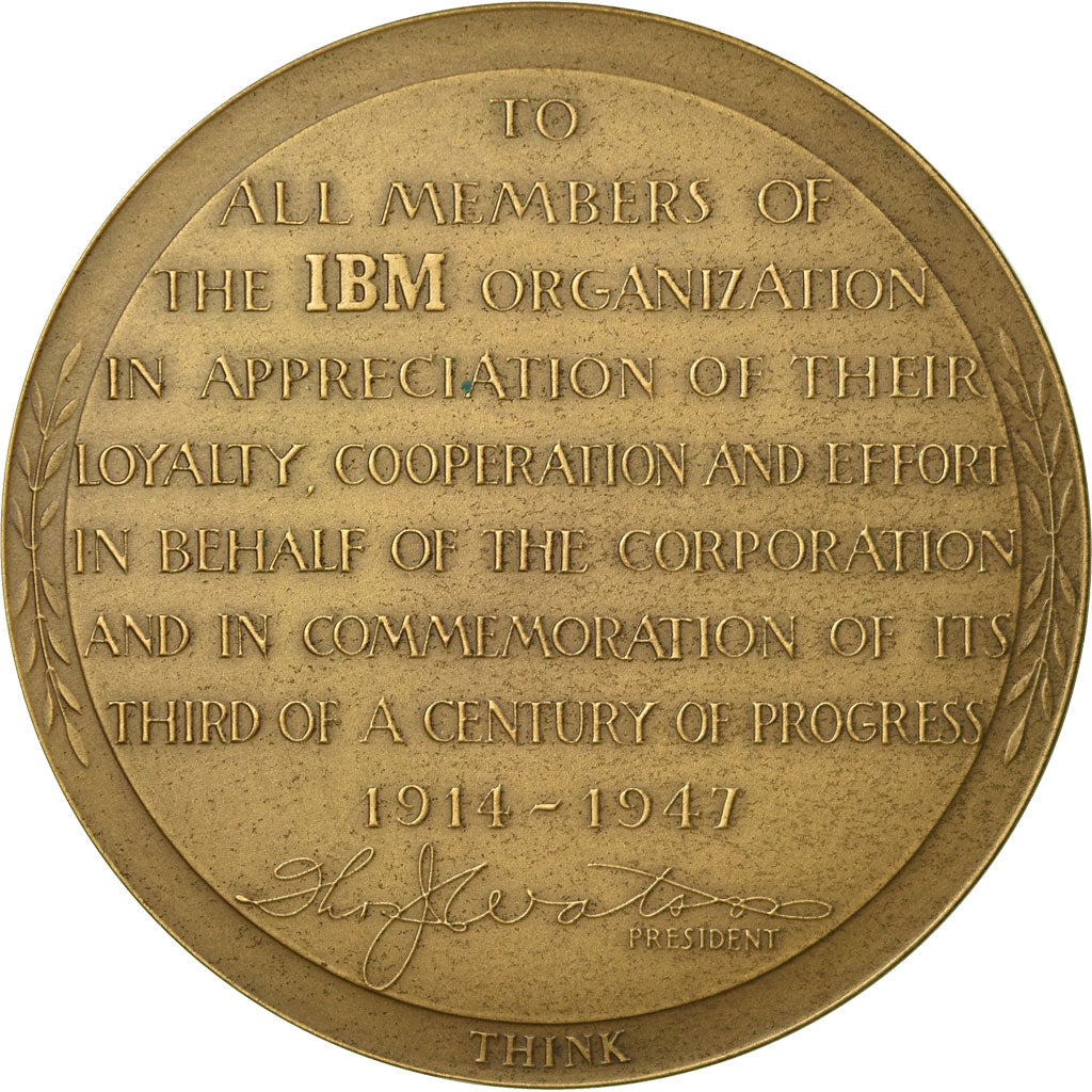 United States of America, Medal, Members of the IBM Organization, Business &