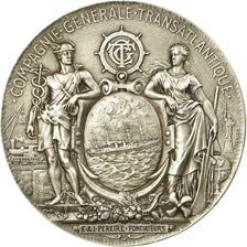 France, Medal, Compagnie Générale Transatlantique, Services Postaux, Shipping