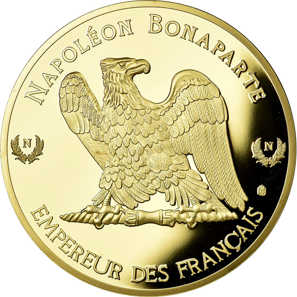 France, Medal, Le Retour de Napoléon, 1815, MS(65-70), Copper Plated Silver