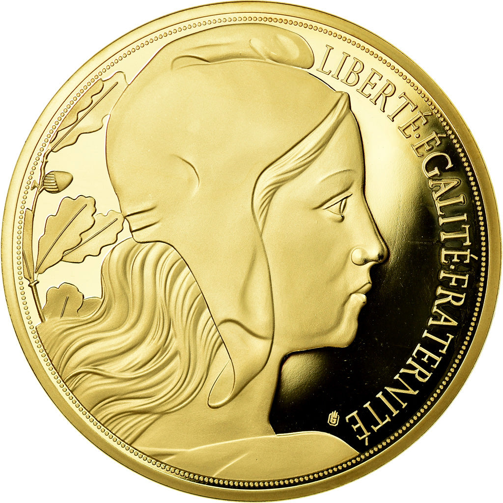 France, Medal, Marianne, Liberté Egalité Fraternité, 2015, MS(65-70), Copper