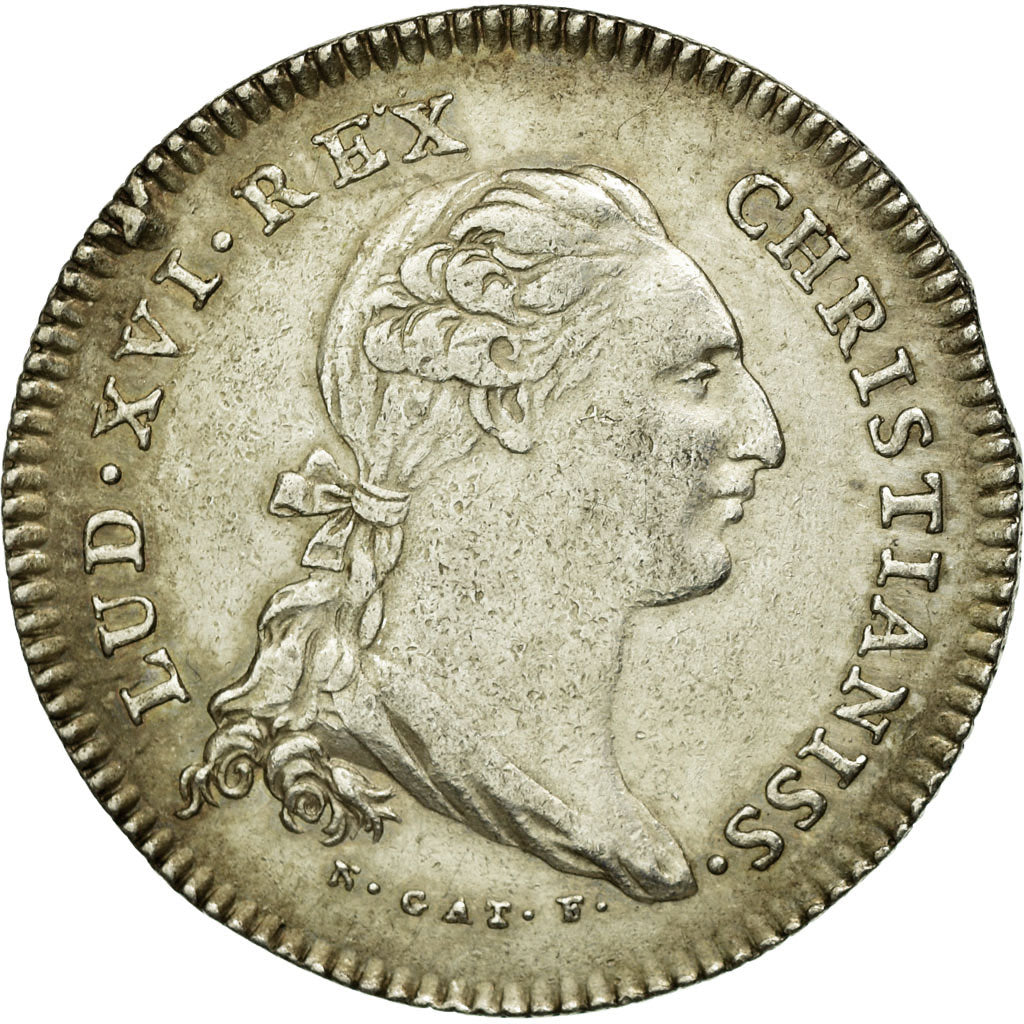 France, Token, Royal, AU(50-53), Silver, Feuardent:6731