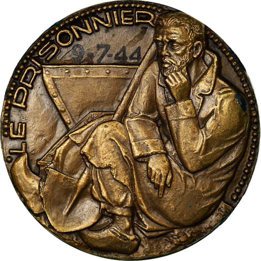 France, Médaille, Journée du Prisonnier, Politics, Society, War, 1944