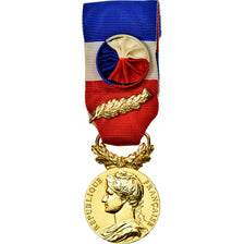 France, Médaille d'honneur du travail, Médaille, 1986, Excellent Quality