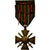 France, Croix de Guerre, Une Etoile, Médaille, 1914-1918, Non circulé, Bronze