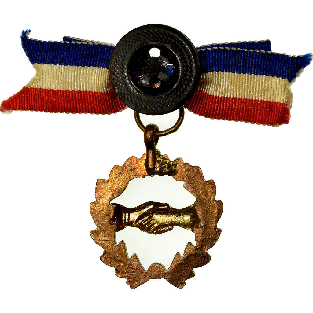 France, Secours Mutuel, Entraide, Bienfaisance, Medal, Excellent Quality