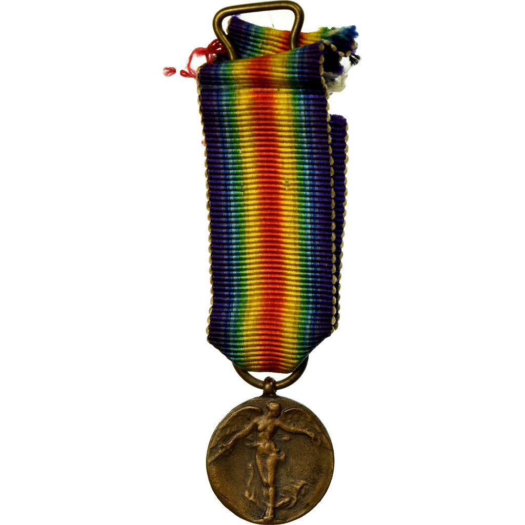 Belgium, Victoire Interalliée, Réduction, Medal, 1914-1918, Excellent Quality