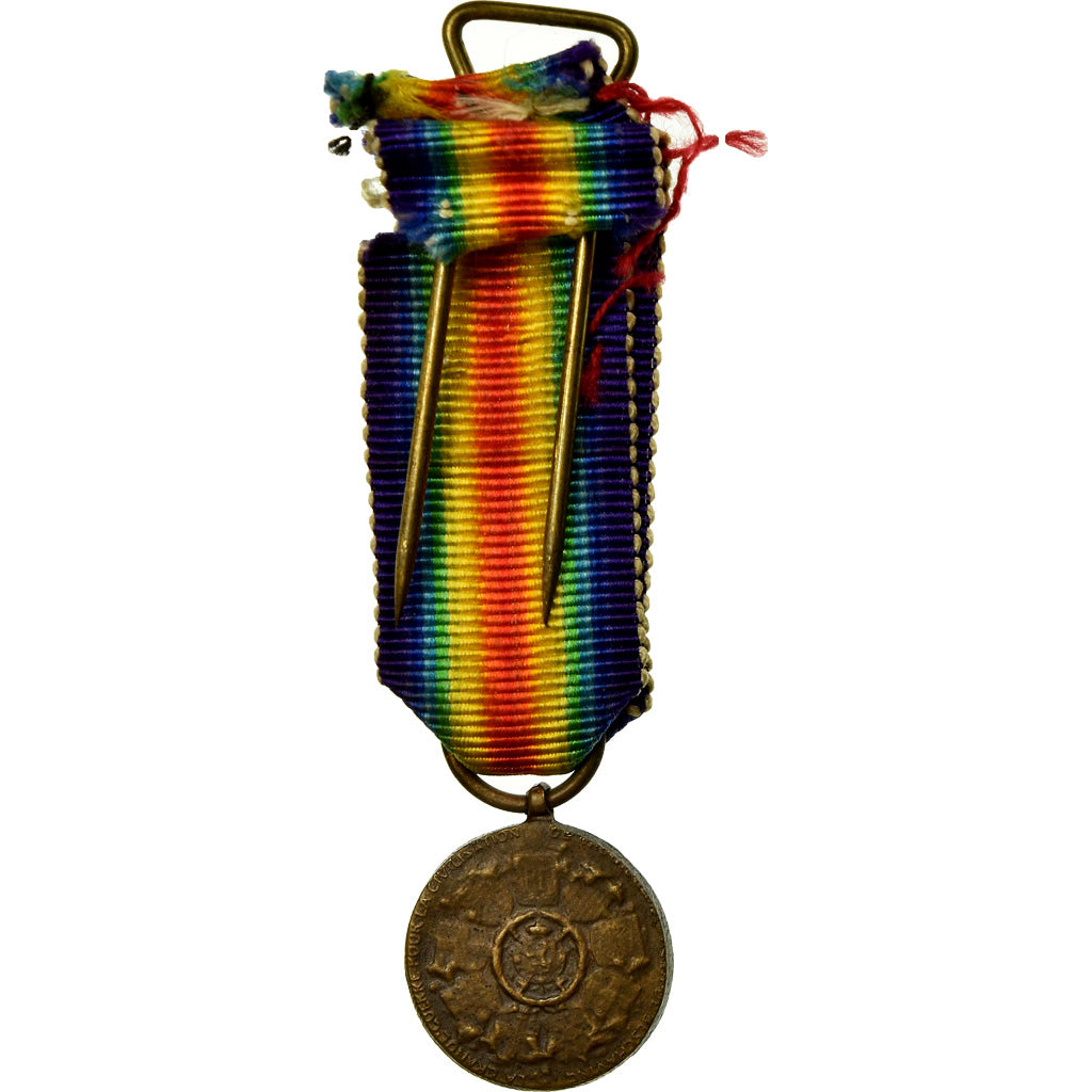 Belgium, Victoire Interalliée, Réduction, Medal, 1914-1918, Excellent Quality