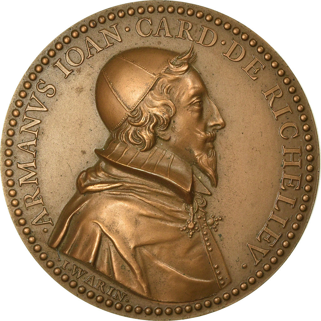 Frankreich, Medaille, Gloires de la France, Cardinal de Richelieu, Warin