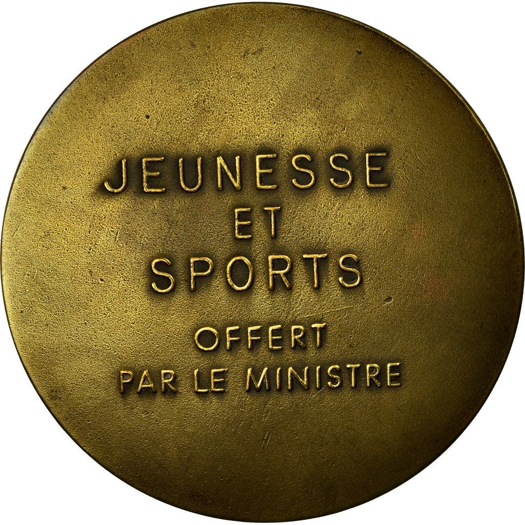France, Médaille, Jeunesse et Sport, Offert par le Ministre, SUP, Bronze