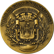 Francia, medaglia, Ville de Charenton-le-Pont, Ile-de-France, Rivet, SPL, Bronzo