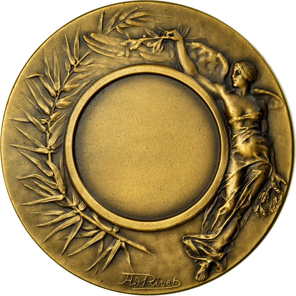 Francja, Medal, Ville de Charenton-le-Pont, Ile-de-France, Undated, Rivet