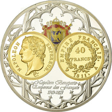 France, Medal, Napoléon, Empereur des Français, MS(64), Copper Plated Silver